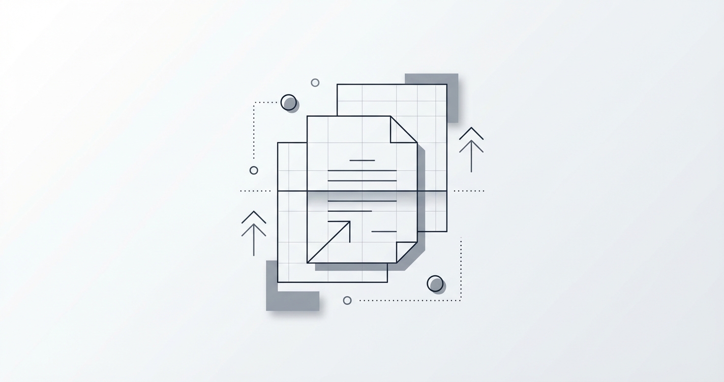 Software engineer reviewing a CV template optimized for applicant tracking systems on a laptop.