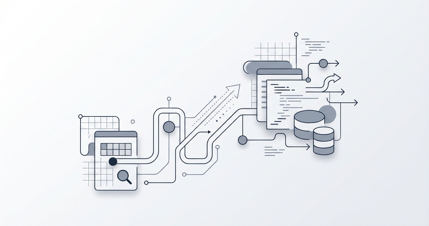 Person typing code, symbolizing the transition from QA to Software Developer.