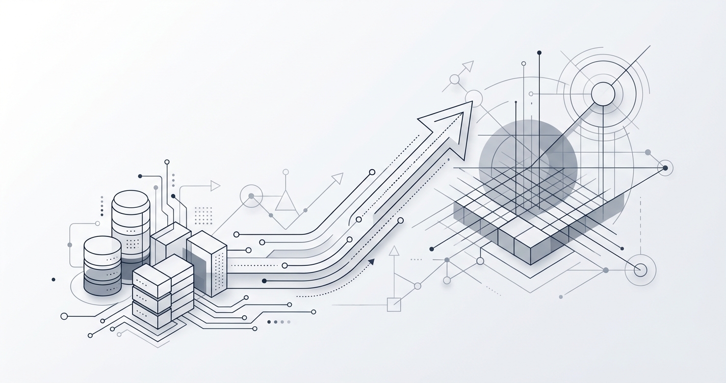 Backend engineer contemplating a transition to platform engineering with complex system diagrams.