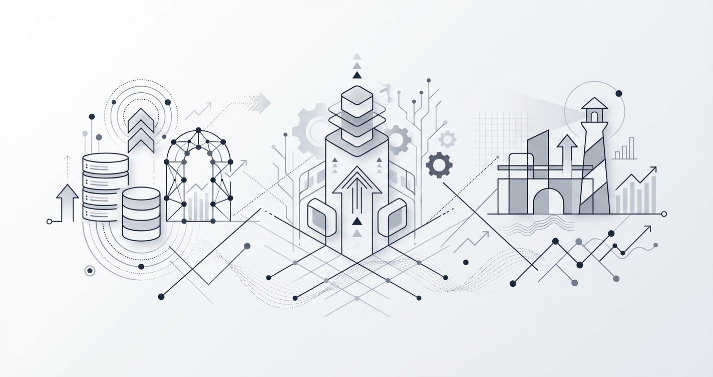 City skylines of Krakow, Wroclaw, and Gdansk juxtaposed to represent Poland's developer market.