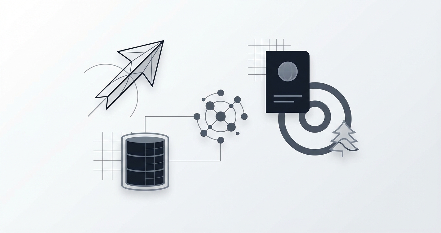 A developer working on a laptop in a modern Swedish office with natural light.