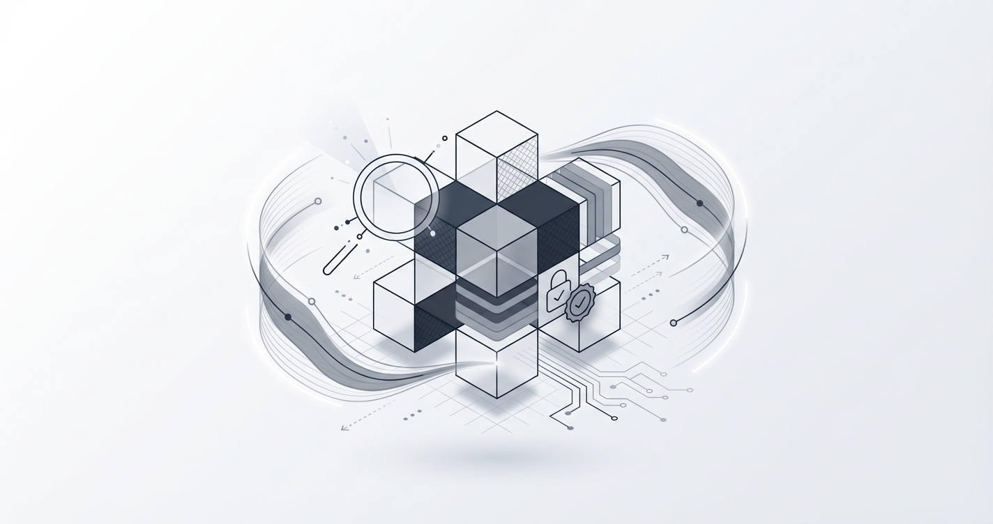 Diagram illustrating the layered approach to container security: scanning, signing, and runtime protection.
