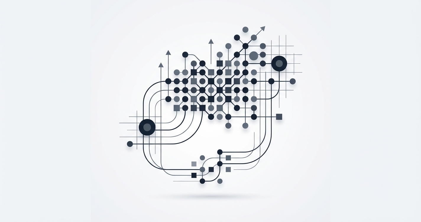Magnifying glass scanning pages with checkmarks for indexed content