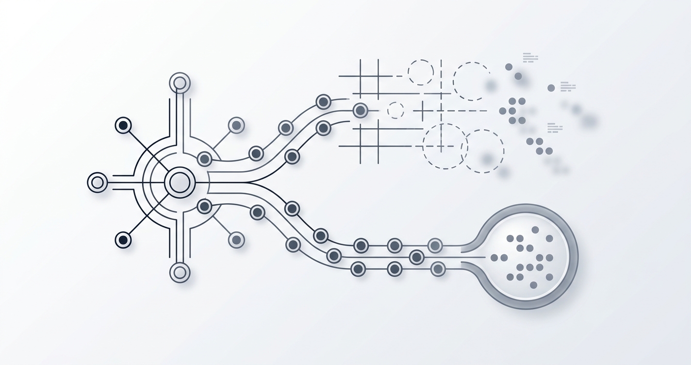 Server room with blinking lights representing data loss during improper Node.js shutdown.